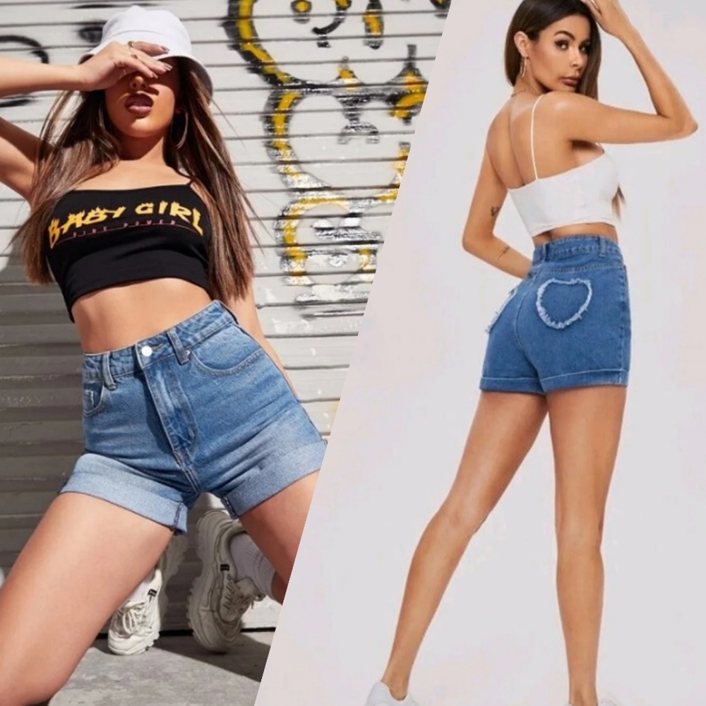 High waist shorts bundle